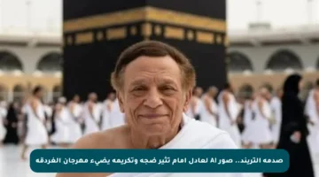 صدمة التريند.. صور AI لعادل إمام تثير ضجة وتكريمه يضيء مهرجان الغردقة